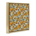 thumbnail image 4 of Stupell Industries Black Eyed Susan Pattern Plants & Flowers Painting Gold Floater Framed Canvas Art Print Wall Art, 18 x 18, 4 of 10