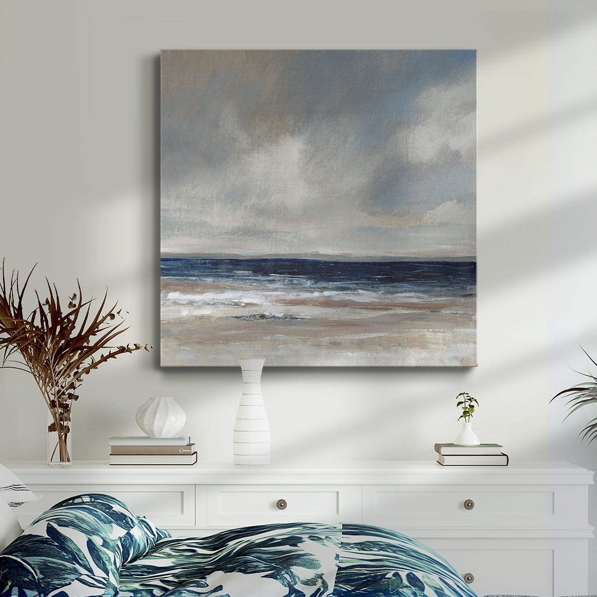 Wexford Home Distant Land II-Premium Gallery Wrapped Canvas, 16" x 16" - Ready to Hang