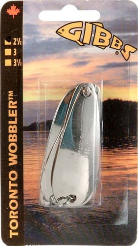 Gibbs Toronto Wobbler #2-1/2 - Nickel/Copper