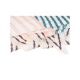 thumbnail image 4 of Allegra K Women's Crinkle Pleated Stripe Rhombus Neck Scarf Crumple Neckerchief, 4 of 5