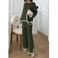 thumbnail image 3 of Conjunto Coordinado PRETTYGARDEN Suéter de Punto con Pantalón de Pierna Ancha M, 3 of 8