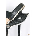thumbnail image 6 of 13 In Flex Tree Western Horse Saddle American Leather Trail Barrel Racing By Hilason, 6 of 7