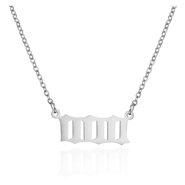 Fiudx Collar de Oro, Elegante Colgante de Aleación, Joyería Clásica para Parejas, Cadena Ajustable, Regal de Boda para Viajes, Accesorio de Moda para Mujer, Diseño Ligero, Incluye 1 Collar.