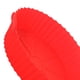 thumbnail image 2 of Freidoras de aire de silicona Cesta Horno Revestimiento antiadherente Limpieza fácil (revestimiento rojo), 2 of 3