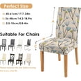 thumbnail image 4 of Dining Room Chair Covers Set of 4, Stretch Spandex Removable Washable Chair Slipcovers，Parsons Chair Slipcover for Dining Room, Restaurant, Kicthen, Hotel, 4 of 6