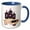 Blue/White, variant on 3drose, Baking Cookies, 11oz Magic Transforming Mug