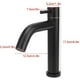 thumbnail image 5 of Water Faucet - Stainless Steel Bathroom Basin Sink Faucet, Single Cold Water Tap with Hose - Black, 5 of 5