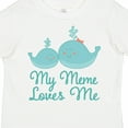 thumbnail image 4 of Inktastic My Meme Loves Me Whale Grandchild Boys or Girls Toddler T-Shirt, 4 of 5