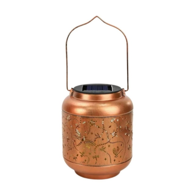 Lámpara solar decorativa para exteriores, para fiestas, paisajes, jardín, césped, colgante, solar Libélula