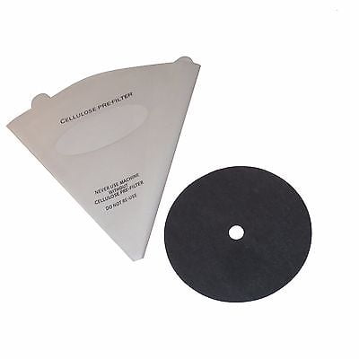 6 Filter Queen Filter Cones - EnviroCare Part Number 200, Replaces 5404012000 [6 Loose Filter Cones]