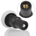 thumbnail image 2 of 4 Pack WC Vis Charnières de Toilettes Boulon Expansion Caoutchouc Top Écrous Fixations à Vis Fixer WC Raccords à Trous Borgnes, 2 of 5