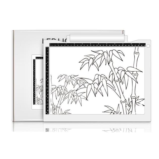 maskred 3.5MM A4 LED Light Box Tracing Light Pad Battery USB Cable Powered 5600 Lux Portable LED Drawing Board