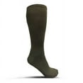 thumbnail image 2 of US Military Men's Anti Microbial Boot Socks Calf Length USA Made, Black and OD, 2 of 2