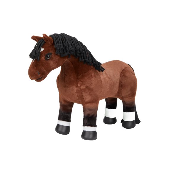 LeMieux Toy Pony Chancer - Racing Thoroughbred with a Smart Short Mane - Super Soft Coat for Brushing & Playing - One Size