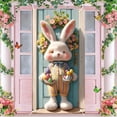 thumbnail image 3 of ddioayh 90×180cm Easter Door Cover Banner Nylon Spandex 25×20×2cm 130g Bunny Vertical Door Curtain For Outdoor Party Decor, 3 of 6