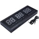 thumbnail image 5 of Reloj De Pared Digital LED Grande Y Moderno Con Fecha Y Temperatura 24 O, 5 of 7