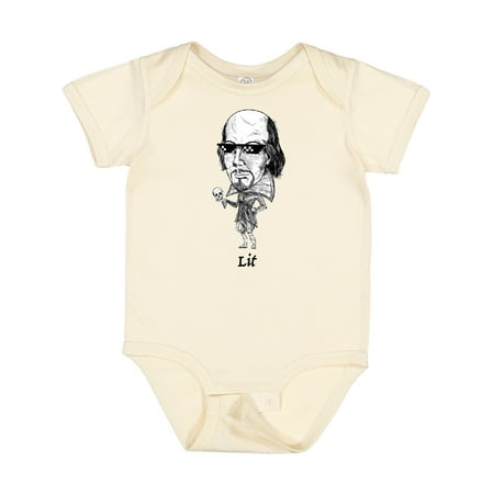 

Inktastic Lit Shakespeare Bobble Gift Baby Boy or Baby Girl Bodysuit