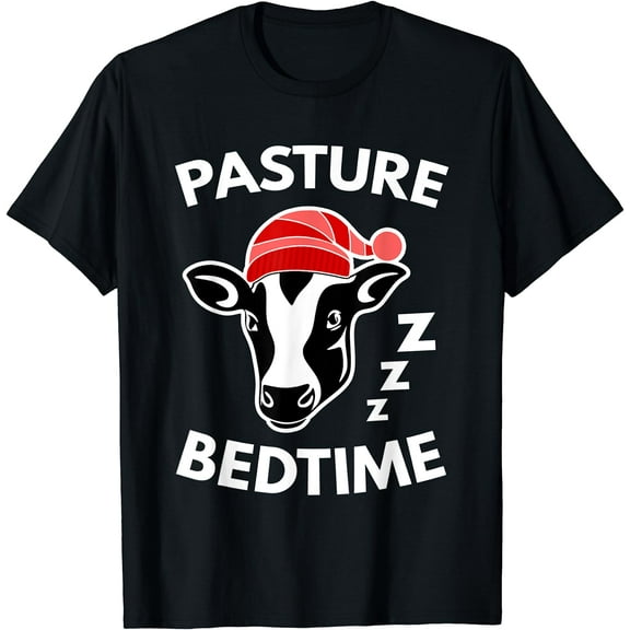Pasture Bedtime Shirt Funny Cute Cow Pajamas Gift