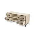 thumbnail image 2 of Butler Specialty Dalvin 4 Drawers Wood TV Stand in Beige, 2 of 4