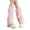 Pink, variant on JZROCKER Elegant Leg Warmers with Bows Detailing for Women Plush Boot Cuffs Socks