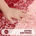 thumbnail image 4 of Alfombra de baño OLANLY Luxury extra suave, absorbente, 1.18 pulgadas, gris, 4 of 6