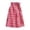 Skirt 363# Red, variant on oqasdz Women's Apron Skirts Plaid Elastic Waist A Line Versatile Wrap Style Skirt Party Holiday Festival Celebration Fashion Casual Wear