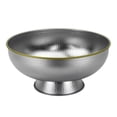 thumbnail image 4 of Better Homes & Gardens Stainless Steel Hammered Round Serving Bowl, 11.73 in, 4 of 7