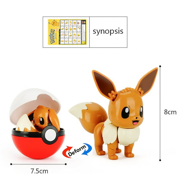 Caja De Juguetes De Pokemon Genuina, Muñecas De Bolsillo De Monstruo Pokeball Pikachu Charizard Can Zhangyuxiang Led