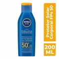 thumbnail image 2 of Protector solar corporal NIVEA SUN Protect & Moisture resistente al agua con fps 50+ 200 ml, 2 of 6