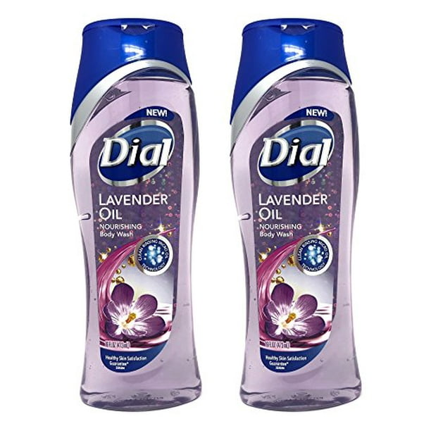 Dial Lavender Oil Nourishing Body Wash, 16 oz (Pack of 2)