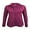 Burgundy, variant on ACTIVE UNIFORMS Women's Ultra Soft Stretch Zip Up Scrub Jacket (Black, X-Small)