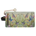 thumbnail image 2 of Women’s Wallet RFID Blocking PU Leather Magnetic Snap Zipper Coin Pocket 7 Card Slots Perfect Gift for Her Colorful Butterfly, 2 of 8