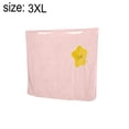 thumbnail image 2 of Conjunto de bata envolvente de spa para mujer, toalla de baño de microfibra absorbente suave y acogedora, 2 of 5