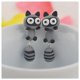 thumbnail image 2 of Aretes Practicos High Monaco MXENZ-004 4 Piezas Gris, 2 of 5