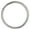 Silver, variant on Key Rings Key Chain Metal Split Ring Bulk (Round Edged 1 Inch Diameter) 100pcs, for Home Car Keys Organization, Arts & Crafts, Lanyards, Lead Free Nickel Plated Silver