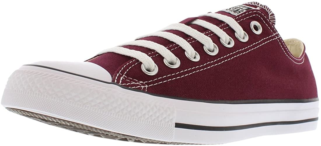 gesto Menos que comunicación Converse Chuck Taylor All Star OX Unisex Casual Shoes Burgundy 139794F (US  Men 12/Women 14) - Walmart.com