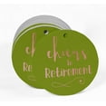 thumbnail image 2 of Inkdotpot Cheers To Retirement Bottle Tag Real Rose Gold Foil Favor Hang Tags Pack Of 50, 2 of 6