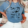 thumbnail image 6 of Sea Creatures Vintage Shirt, Sea Animal T-shirt, Whale Orca Ocean Sea life Turtle Dolphin Shirt, Nature Shirt, Unisex Adult Tee, 6 of 7