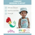 thumbnail image 3 of Disney Princess Ariel Tank Top Dolphin Shorts and Hat 3 Piece Newborn to Infant, 3 of 5