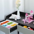 thumbnail image 4 of Caja de almacenamiento Citylife de 17 litros con bandeja extraíble y organizador para manualidades, 2 unidades, 4 of 6