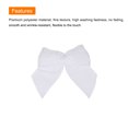 thumbnail image 5 of Mini Ribbon Bow Mini Fabric Satin Ribbon Flower Bows for Craft DIY Sewing Wedding Birthday White 150, 5 of 6