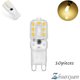 thumbnail image 1 of 10 st 3W G9 LED-lampor, motsvarande 33W halogenlampor, 6000K dagsljusvitt, 800LM, flimmerfri, icke-dimbar, G9 energibesparande lampor, 360 stråle, 1 of 5