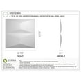 thumbnail image 2 of Ekena Millwork 11 7/8"W x 11 7/8"H Aberdeen EnduraWall Decorative 3D Wall Panel (20-Pack for 19.59 Sq. Ft.), 2 of 12