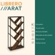 thumbnail image 2 of Mubson Librero con 7 Repisas en Diagonal para Sala o Recamara Arat, 2 of 5