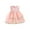 Pink, variant on TAIAOJING Floral Princess Beach Vacation Bag Ruffles Summer Dress Set Girls Sleeveless Baby Toddler Dresses Comfort 18-24M