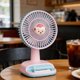 thumbnail image 4 of USB Rechargeable Desktop Mini Fan Portable Small Fan For Dorm Students Office Use, 4 of 8