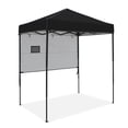 thumbnail image 3 of COOS BAY 6'x4' Instant Pop Up Canopy Tent with Adjustable Sun Wall, Lightweight Compact Portable Canopy with Carry Bag, Black, 3 of 8