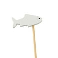 thumbnail image 5 of BambooMN 5.9 Inch White Fish Cocktail Appetizers Bamboo Toothpick Picks, Stirrer Sticks for Fruit Party, Charcuterie Accessories and Drinks, 100 Pieces, 5 of 5
