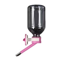 perfeclan Dog Water Dispenser Rabbits Drinking Bottle No Drip Hanging Drinker Kettle Cage Water Bottle for Small Animal Rabbits Hamsters 330ml