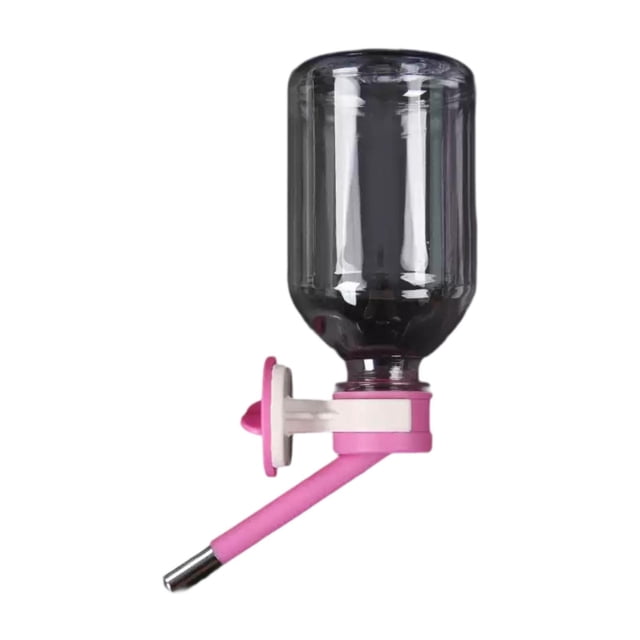 Dispensador de agua para perros, jaula antigoteo, botella de agua para cachorros, conejos y animales pequeños. 330 ml